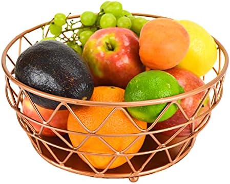 Кошница за съхранение на храни и плодове от Медна тел MARTHA STEWART, 11 см, (79245)