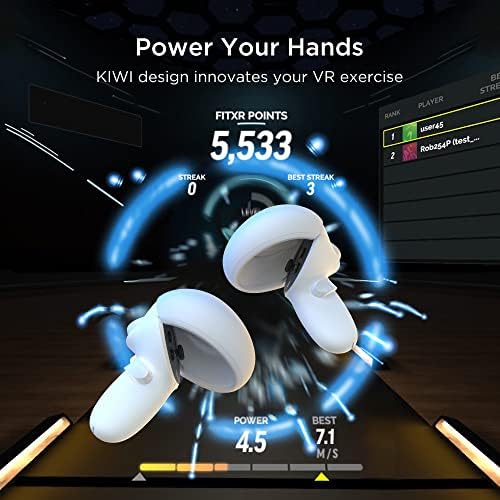 Удобен централен колан KIWI design и VR-утяжелитель са Съвместими с Quest 2, аксесоари за фитнес-игри VR