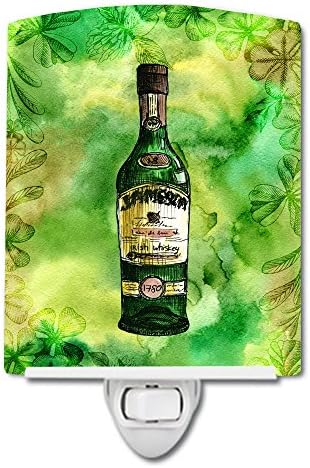 Керамични лека нощ от бутилки за ирландско уиски Carolin's Treasures BB5765CNL, Компактен, сертифициран UL,