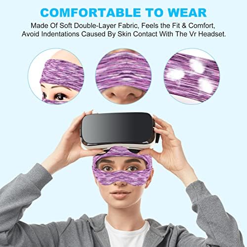 Калъф за маска за очи виртуална реалност с регулируема катарама, Обновена спортна превръзка MBQTWS за Oculus