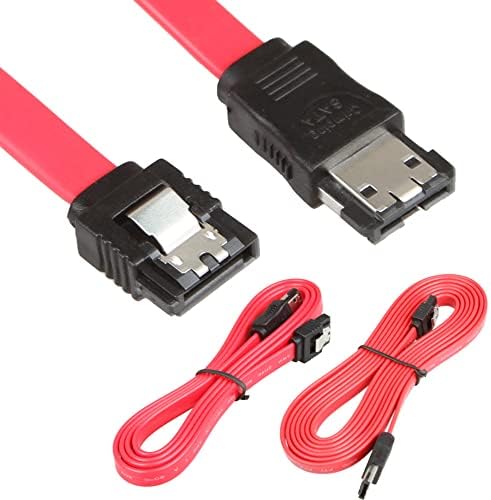 LINESO 2 Pack Кабел ESATA-SATA, С възможност за свързване към штекерному M/M Экранированному удлинителю Extension HDD 6 gbps