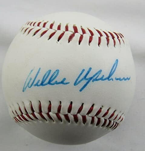 Бейзбол С Автограф Уили Апшоу B110 - Бейзболни Топки С Автографи