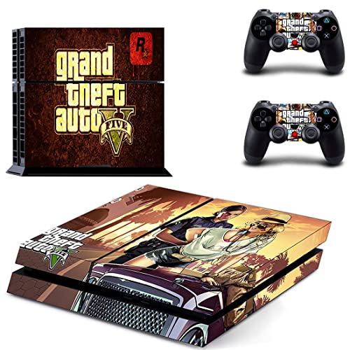 За PS5 ДИСК С играта Grand GTA Theft And Auto Стикер на корицата на PS4 или PS5 За конзолата PlayStation 4 или