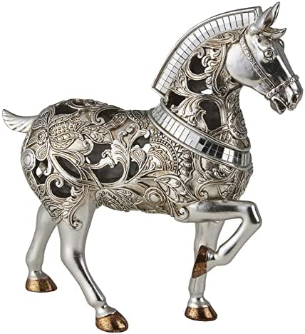 Декоративни елементи OK Lighting 11.25H Langi Horse, Бронзова украса