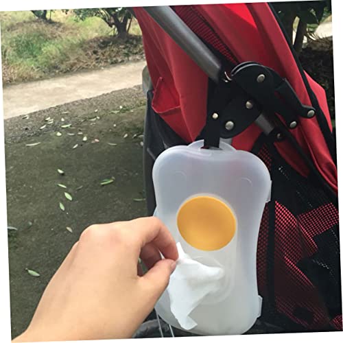 DOITOOL 10 бр Кутия за бебешки Кърпички Пътни Бебешки Кърпички Пътна Чанта За бебешки Кърпички Пътни Кърпички За Лице, Мокри Кърпички За Съхранение на Пътни Кърпички Ди