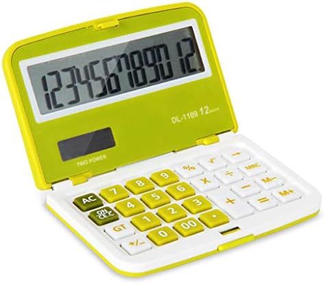 Многофункционален 12-Цифрен Слънчев Сгъваема Мини-калкулатор за Захранване с Двойна Офис Имейл на Джобен калкулатор