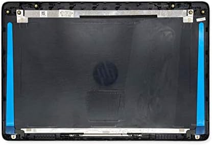 Делото с черен LCD дисплей и панти за екрана, съвместим с HP 15-dw 15t-dw 15s-du 15s-dy 15t-dw300 15t-dw400