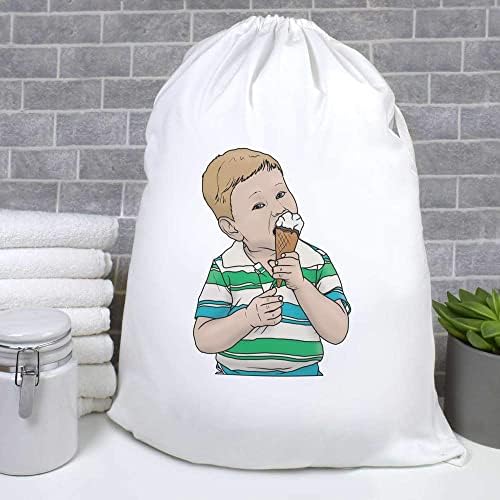 Чанта за пране/съхранение Azeeda Момче Яде сладолед (LB00022462)