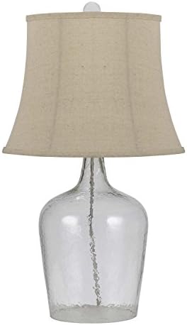 Стъклена Настолна лампа Cal Lighting БО-2455TB, 150 W, От Матирано стъкло