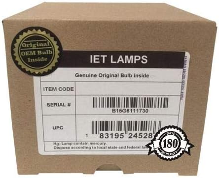 Лампи IET - Подмяна на лампи OEM-проектор за Sony LMP-H230 срок на услугата 1 година (захранва от Ushio)