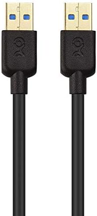 Кабел Има значение Дълъг кабел USB 3.0 (USB кабел-USB мъжки към мъж) черен на цвят с Дължина 10 метра, с удлинителем