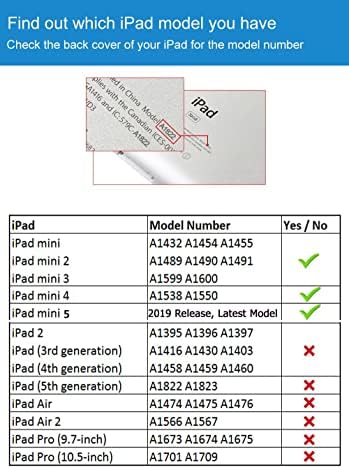 Детски калъф за iPad Mini 5/4/3/2/1, устойчив на удари Силиконов Защитен Калъф с дръжка-стойка, подходящ за