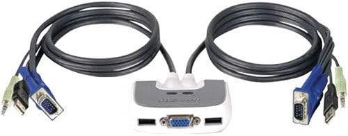 Най-високо качество от IOGEAR MiniView Micro USB Plus с 2-пристанищен KVM превключвател - 2 x 1-2 x USB тип