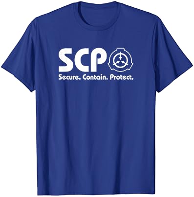 SCP в безопасност. Съдържат. Защити. - Тениска SCP Foundation 2
