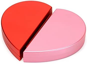 KCHENSUPLY Кутия За Годежни Пръстени Креативна Розова Малък Ковчег За Бижута Оферта Пътен Калъф За Бижута Сватба