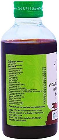 Вайдьяратнам Видарьяди Кашаям 200 МЛ (опаковка от 2 броя)| Аюрведа продукти | Аюрведа Products | Vaidyaratnam