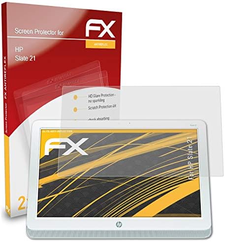 Защитно фолио atFoliX, съвместима със защитно фолио HP Slate 21 за екрана, антибликовой и ударопоглъщащ защитно