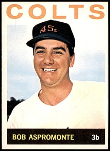 1964 Topps 467 Боб Аспромонте Хюстън Колт 45s (Бейзболна картичка), БИВШ Колт 45s