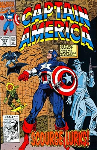 Капитан Америка (1-ва серия) 397 VF / NM ; Комиксите на Marvel | Jack O ' Lantern Бряг