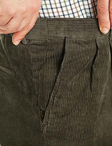 Дамски | Мъжки | Вельветовые Памучни Брючные Панталони със Скрита Допълнителен колан |