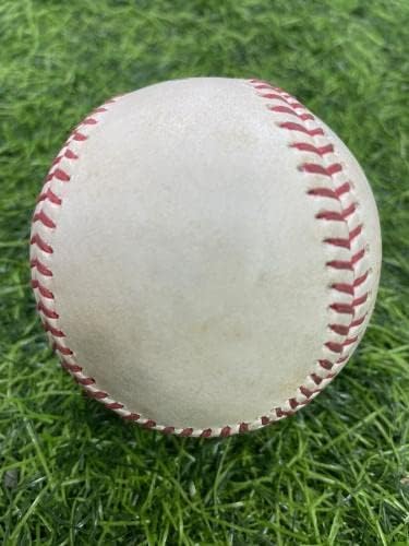 Зак Грейнке Бях на бейзболен нокаут в кариерата # 2726 Победата # 211 В MLB Auth - В играта MLB използвани бейзболни топки