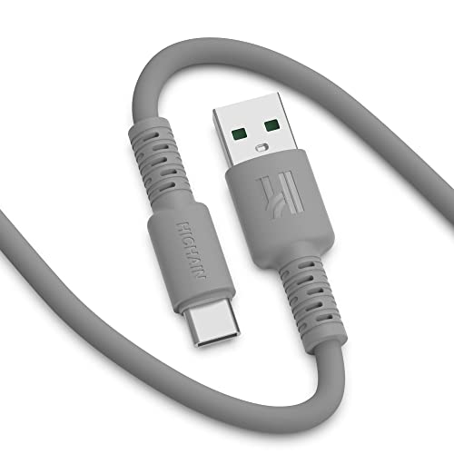 Кабел Hichain USB A-C USB, кабел за зареждане кабел Type C дължина 4 метра, Мек на Допир, Водоустойчив, За пренос