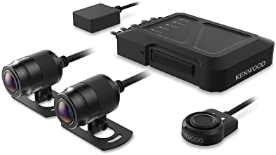 Двухкамерная екшън-камера KENWOOD STZ-RF200WD Motorsports с резолюция 1080p и двойна арматурното панел - Wi-Fi,