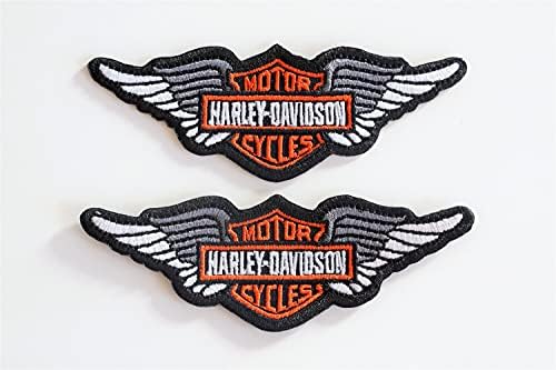 Логото на Harley Davidson (2 крила) Бродирана нашивка за проглаживания