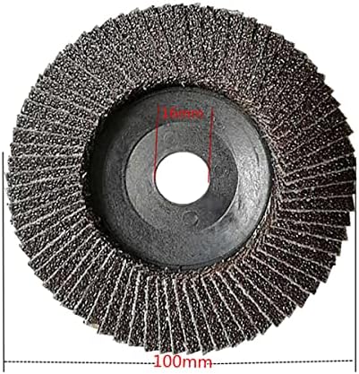 Набор от LEISHENT от 20 шлифовъчни кръгове с панти капак от алуминий, 100 мм Абразивен диск за шлайфане с панти