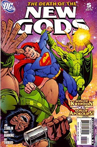 Смърт на нови богове 5 VF / NM; комиксите DC