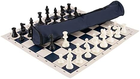 The World ' s Greatest Chess Set® - Силикон - Тъмно синьо (е светло претеглят четири пъти)