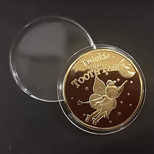 Мультяшная Феята На Зъбките Златна Възпоменателна Монета Детски Подарък За Обмен На Зъбите Медал Феята На Зъбките