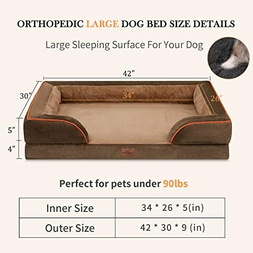 Кучешки легла Comfort Expression XL за Много Големи Кучета, Легло за кучета XL, Голямо Куче на легло, Която