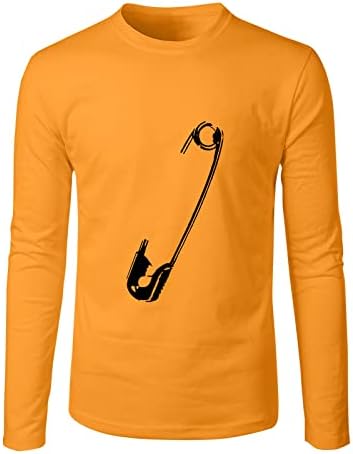 Есенни мъжки тениски ZDDO с дълъг ръкав, базова тениска с графичен принтом, дебнещ вечерни Ежедневни спортни