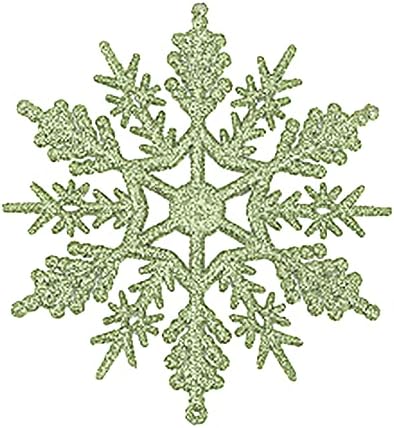 ymf63J 24Шт Коледна Украса във формата на Снежинки Коледно Дърво Украса на Мястото за Провеждане на Програмата