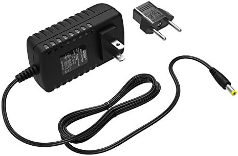 Адаптер за променлив ток HQRP, Съвместим с Эллиптическим кабел за захранване PROFORM 475E 23935 239350 [е в списъка на UL] + Адаптер Euro Plug