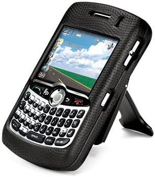 Калъф за Ръкавици за тяло с Гумено покритие, Защелкивающийся в Затвора за колан за BlackBerry 8330