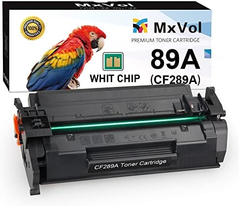 MxVol Съвместима касета с черен тонер 89A CF289A (с чип) MxVol за подмяна на тонер за принтер HP 89A CF289A