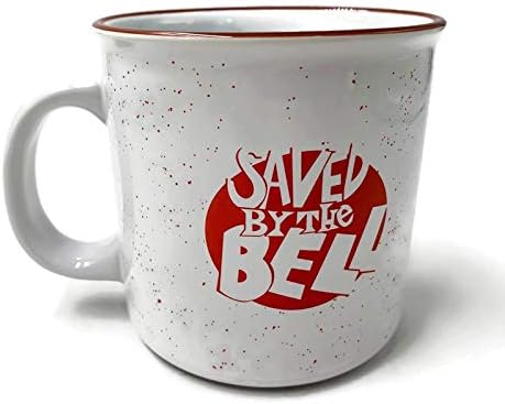 Керамични Кафеена чаша Silver Buffalo Saved by The Bell Bayside Тайгърс за къмпинг, 20 грама