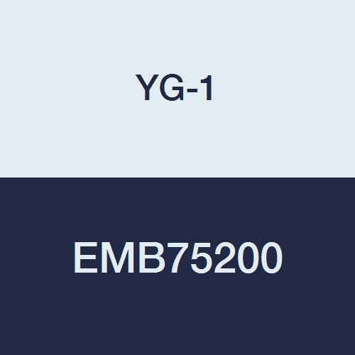 Бележка fresa YG-1 EMB75200 от волфрамов 20,0 мм V7 INOX, 4 Канала, Обичайната Дължина, Топка на върха, дължина