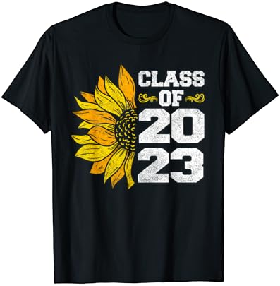 Ризи Half Sunflower Клас 2023, Най-Забавната Женска Тениска Выпускная