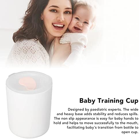 plplaaoo Детска Слама чаша, Силиконова Тренировочная чаша със сламен капак, за Бебета и деца на възраст над