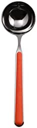 Половник за соса Mepra AZ10O71140 Fantasia – [Опаковка от 12 броя], Оранжево, 18.8 mm, Покритие от неръждаема