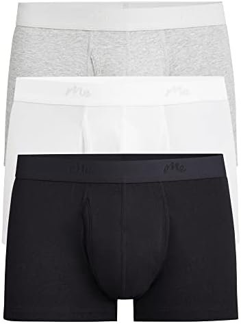 MeUndies – Мъжки Гащи–топене от Еластичен памук с цип - 3 опаковки - Exclusive Fabric