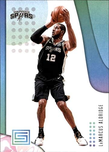 2018-19 Статут на Панини 45 Търговска картичка баскетболист в НБА Ламаркуса Олдриджа Сан Антонио Спърс 2018-19