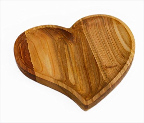 Дървена Сервировочный тава Чиния във формата на сърце - Най-романтичната идея за всички, които обичаш - Уникална