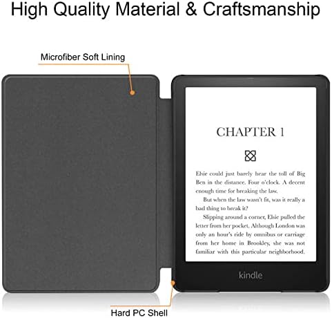 Калъф за изцяло нов Kindle 11-то поколение 2021 година на издаване - здрав калъф с функция за автоматично събуждане