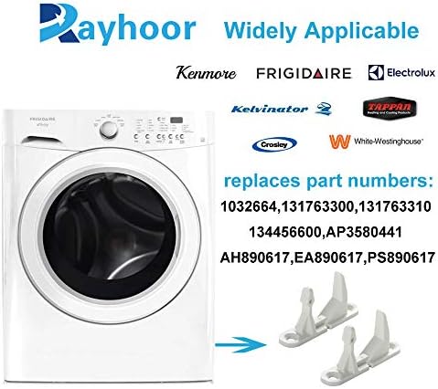 (2 опаковки) Rayhoor 131763310 Смяна на заключващия механизъм на вратите на пералната машина Rayhoor за пералня