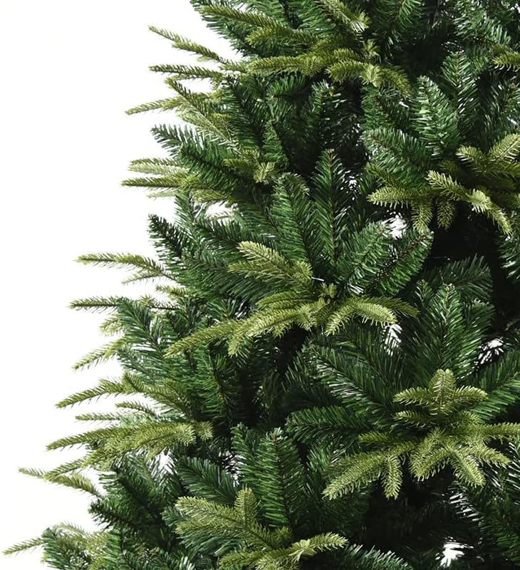 Коледна Декоративна автоматична Коледна елха Остроконечное автоматично дърво от полиетилен и PVC (106,3 инча