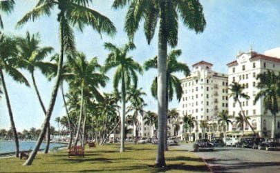 Пощенска картичка с Лейк Уэртом, Флорида